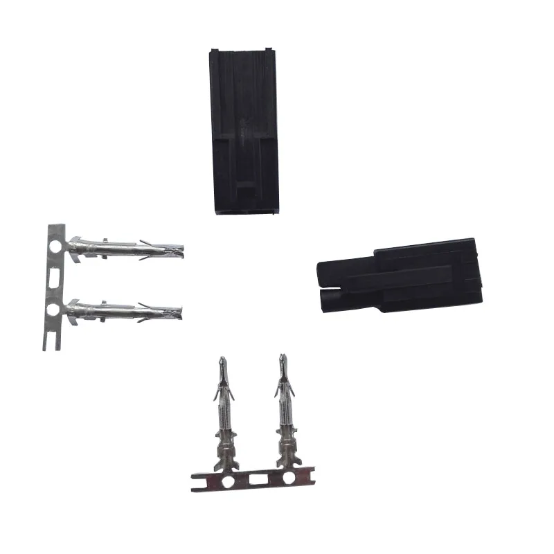 

200 pcs Black Color Mini Tamiya Connector Small Tamiya plug with 2 Pins Lipo Battery Connector for RC Car Boat Helicopter RC DIY