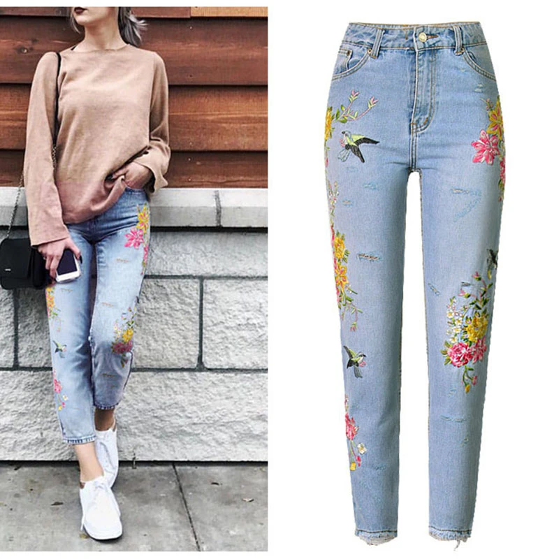 ladies fashion jeans
