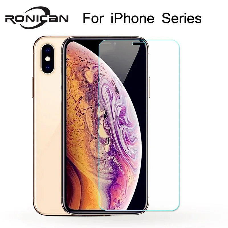 Защитное закаленное стекло для iPhone X XS Max XR 11 Pro экрана iphone 6 6s 7 8 Plus 5 Φ 5C SE 4|Защитные