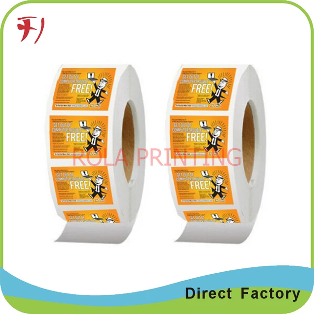 waterproof roll pvc plastic sheet sticker, adhesive white vinyl labelin Stationery Sticker from