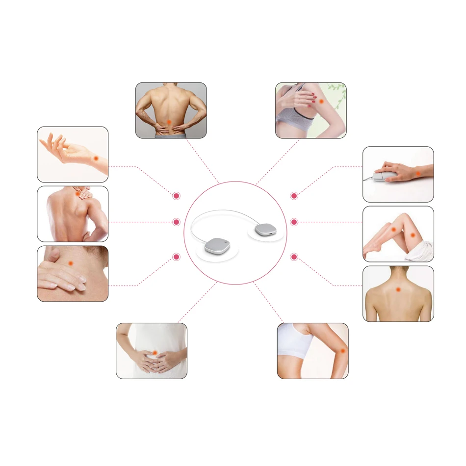 JUMPER Health Care Tool Mini TENS Therapy Device muscle stimulator Massager Electroacupuncture therapy machine JPD-100ES    (4)