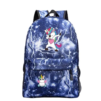 

Bolsa Bookbag Mochila Unicorn Boom 18 Back To School Bags Anime Backpack Kids Tassen Sac A Dos Femme Plecak Laptop Men 2019