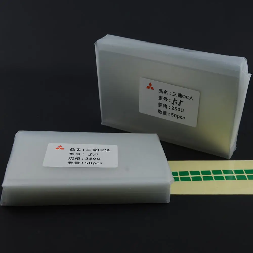 

10PCS 250um 4.7 5 5.2 5.5 5.7 6 6.3 6.4 6.8 7 7.9 9.7 12.9 inch OCA Optical Clear Adhesive Glue Phone & Tablet Glass Lens Film