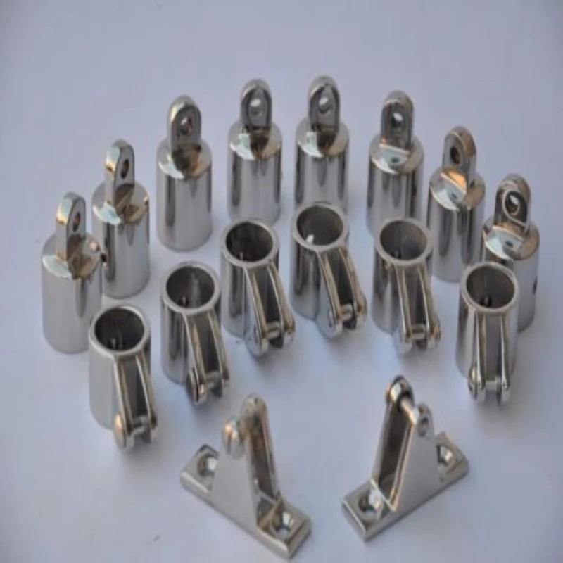 Man Stainless Steel Hardware Fittings Set Of 7/8" 4 Bow Bimini Top 16