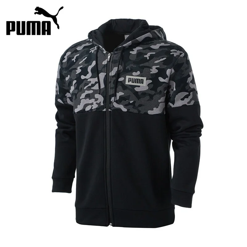 Original New Arrival PUMA AOP PUMA Rebel FZ Hoody Men's jacket Hooded Sportswear Original New Arrival PUMA AOP PUMA Rebel FZ Hoody Men's jacket Hooded Sportswear