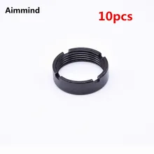 10 шт. 223/5. 56 AR15 M4 винтовка замок Стопорную Гайку карабин буферная трубка блокировки корончатая гайка