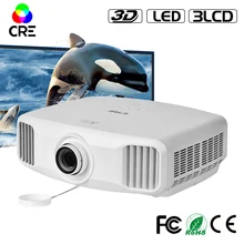 CRE X8000 home theater 1080P 3lcd projector for school 3D beamer portable business projector FULL HD 4K cinema Android wifi