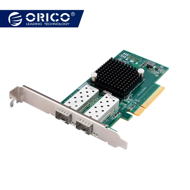 Modest ORICO PCIE 2 Port 10 Gigabit Network Adapter Express Expansion Card For Desktop Computer Components Super Speed Modest ORICO PCIE 2 Port 10 Gigabit Network Adapter Express Expansion Card For Desktop Computer Components Super Speed