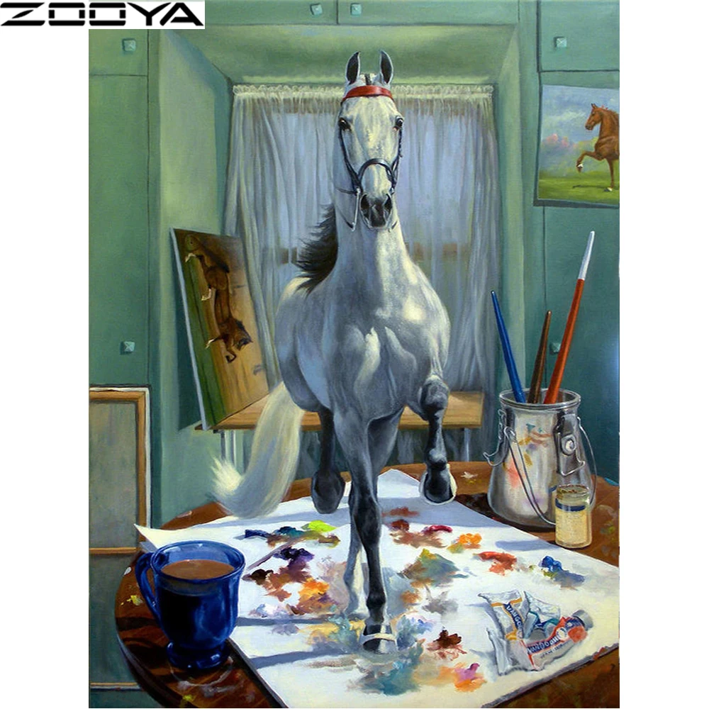 Zooya 5D DIY Алмаз Картина мозаика Книги по искусству diamond Вышивка рукоделие горный