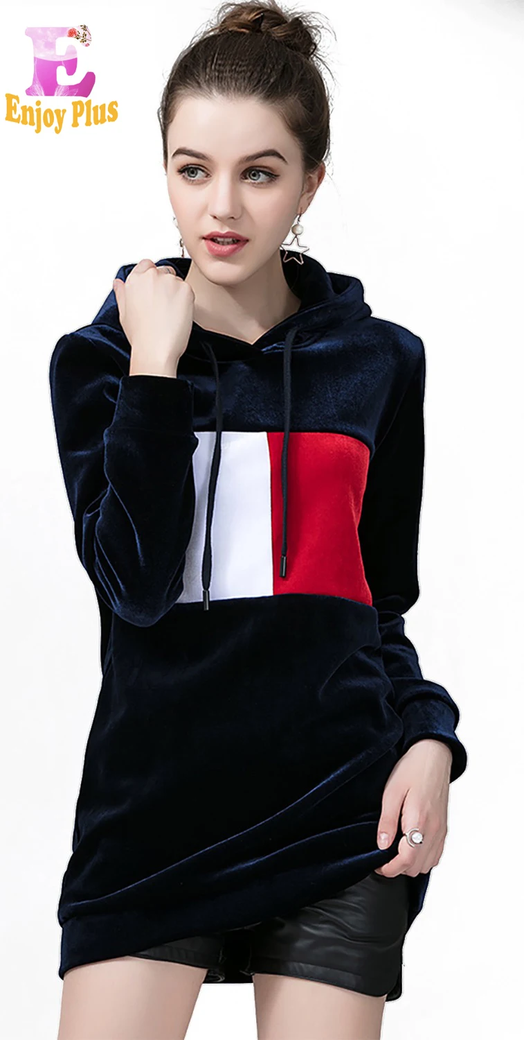 M L XL XXL 3XL 4XL 5XL plus size casual velvet winter 2018 sweatshirt