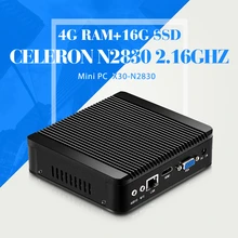 Компьютер Mini PC N2830 N2930 J1800 J1900 Новейший Мини-Компьютер Ноутбук Поддержка выиграть 7 XP систему