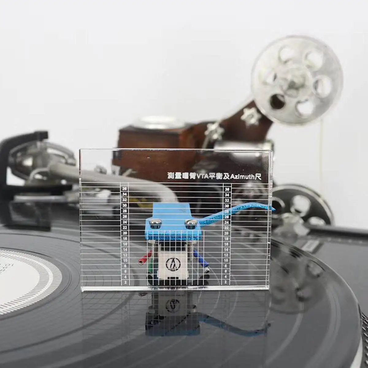 LP Виниловый проигрыватель измерения Phono Tonearm VTA/картридж визирная линейка баланс картридж визирная линейка головная оболочка проигрыватель