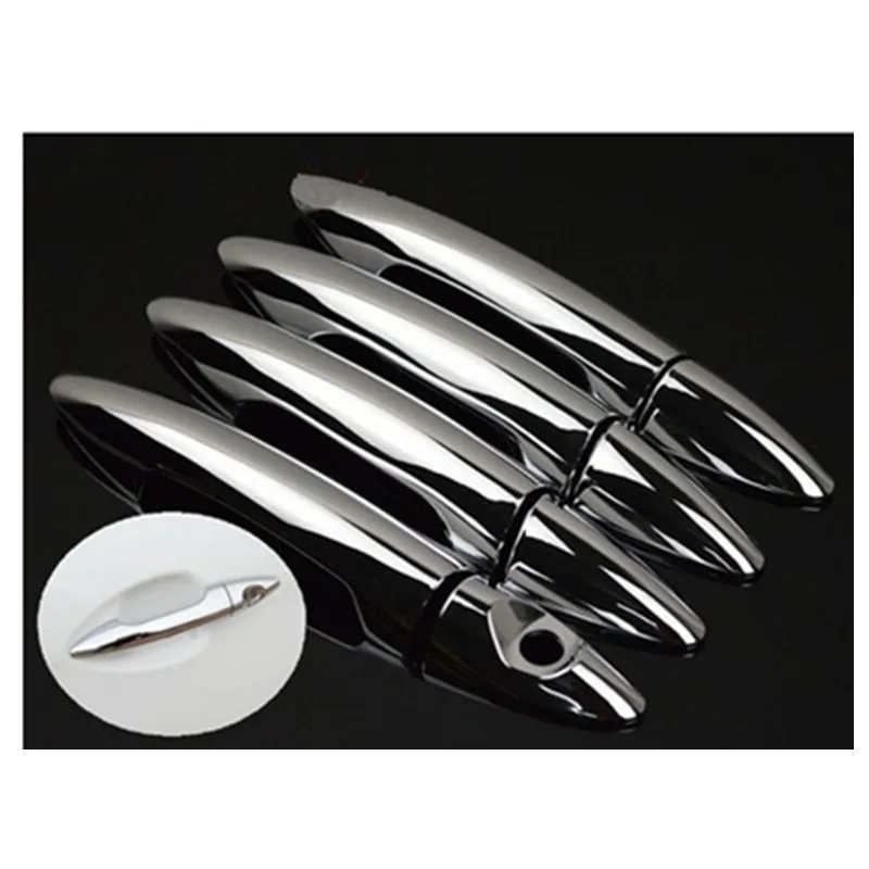 

ABS Chrome Car Door Handle Cover Trim Sticker Accessories For KIA K2 RIO 3 Sedan 2011 2012 2013 2014 2015