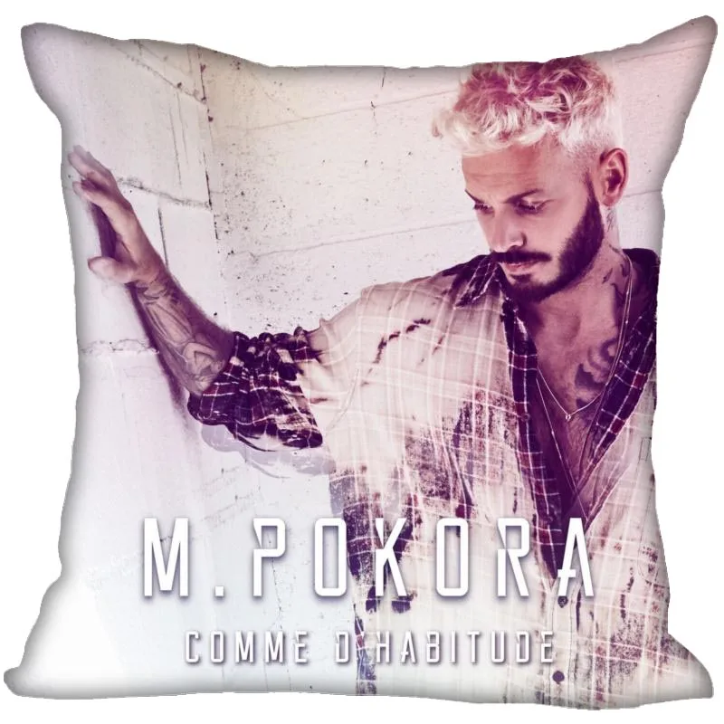 Matt Pokora наволочки для дома декоративные подушки крышка невидимый молнии подушки детские чехол Чехлы для декоративных подушек 40X40,45 X см 45 см - Цвет: 1