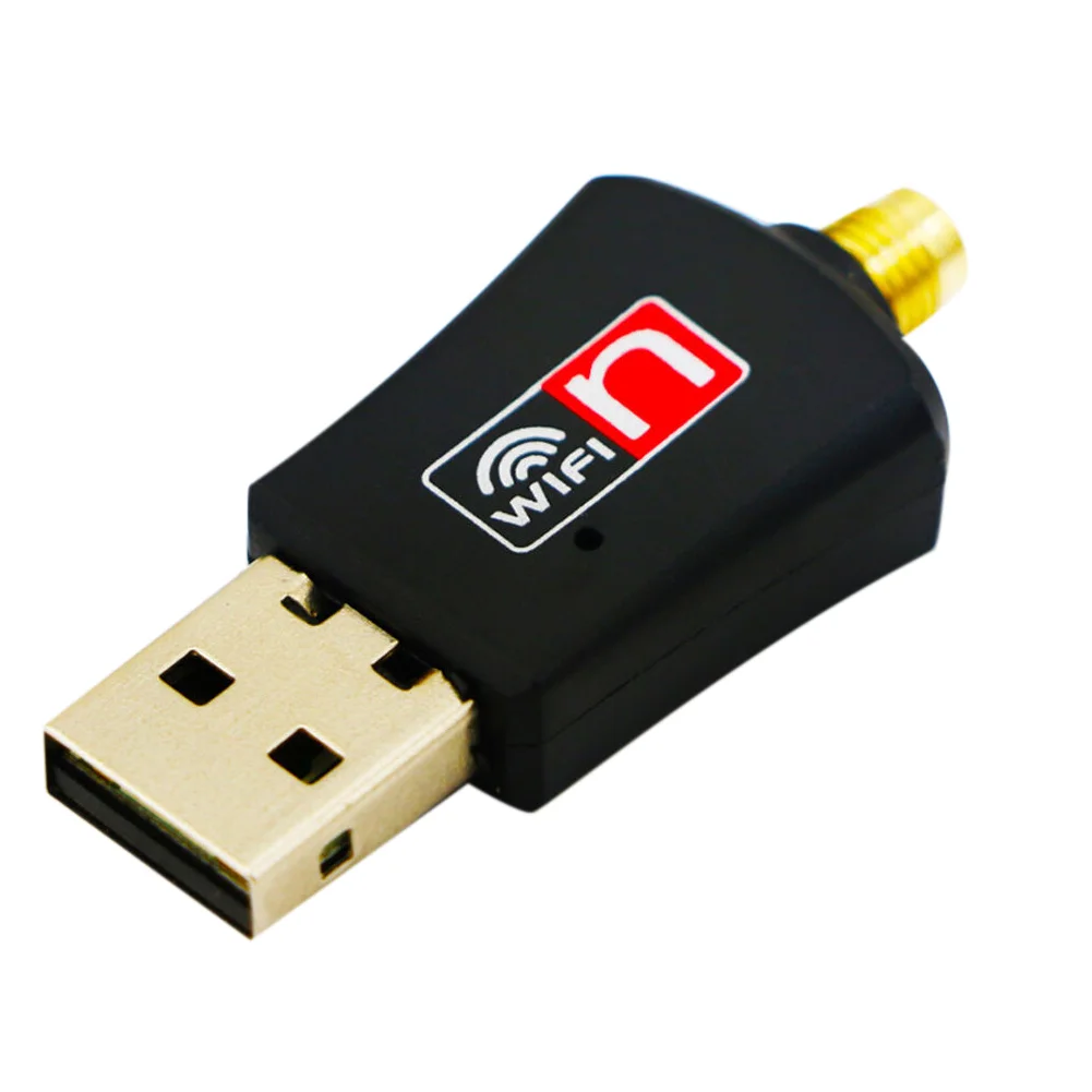 Беспроводной Wi Fi адаптер 300 Мбит/с 2 4 ГГц Антенна 802 11G N LAN сети USB ключа QJY99|wifi