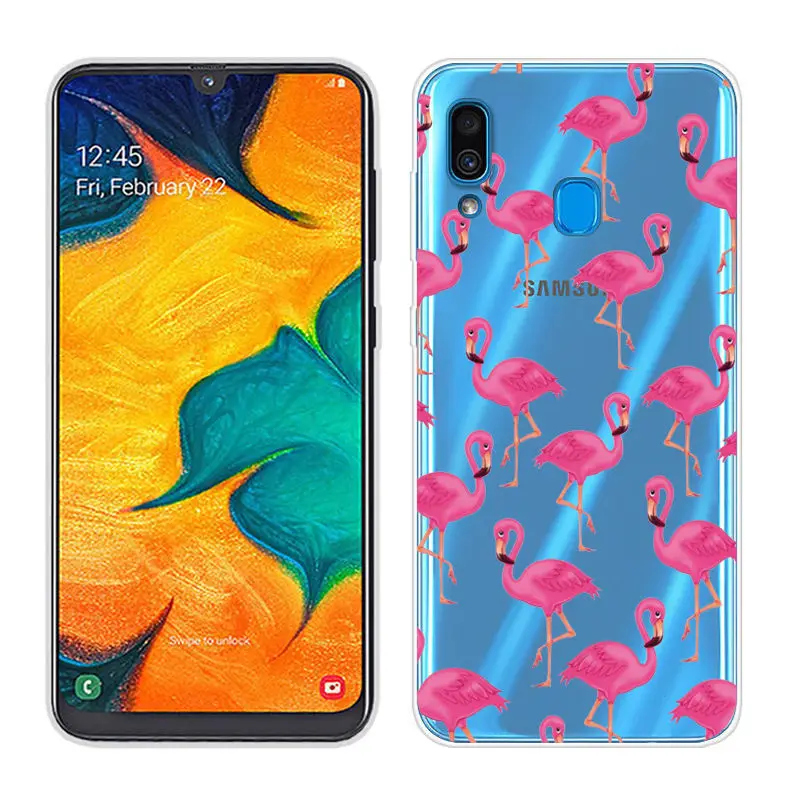 Soft TPU Case for Samsung Galaxy A40 A30 Clear Silicone Back Phone Case for Samsung A50 A10 Cover for A60 A70 SAM-A505F Fundas (17)