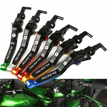 

For KYMCO XCITING 250 300 500 400 Motorbike Accessories Motorcycle Handlebar Brake Clutch Levers Adjustable Folding Extendable