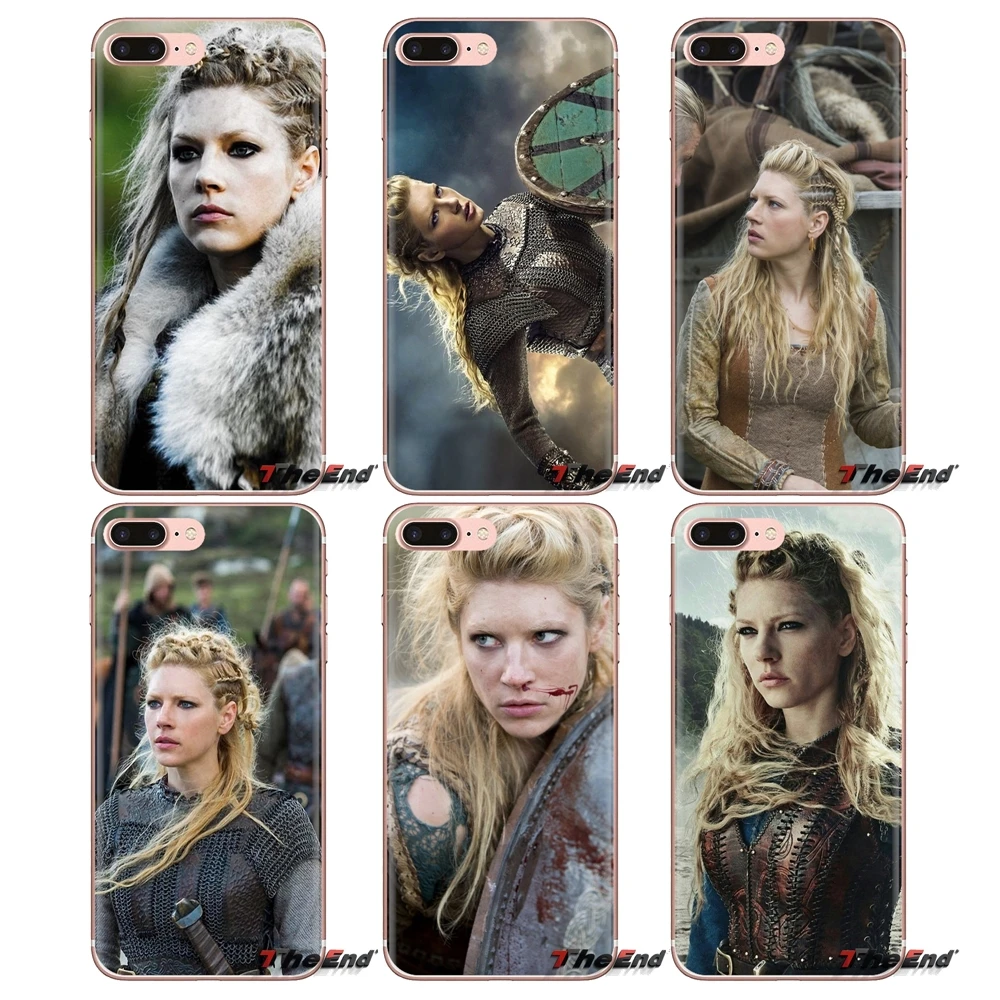 

For Xiaomi Mi3 Samsung A10 A30 A40 A50 A60 A70 Galaxy S2 Note 2 Grand Core Prime tv vikings Lagertha Silicone Phone Shell Covers