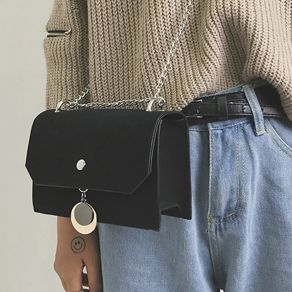 

2018 Solid Women's Bags Messenger Bags Female Leather Shoulder Bags Women's Handbag Crossbody Bags for Girls bolso mujer
