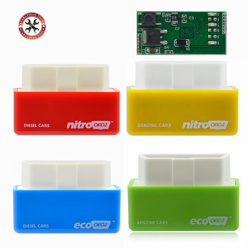 2019 EcoOBD2/NitroOBD2 Chip Tuning Box Plug and Drive Дизель/бензин автомобили дизель | Автомобили и