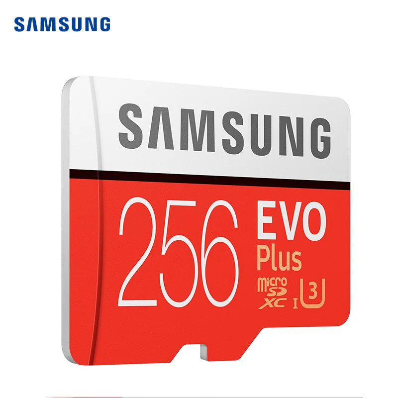 SAMSUNG 256G Micro SD карта памяти 256 ГБ EVO+ EVO Plus класс 10 TF карта C10 95 МБ/с./с MicroSD карта памяти