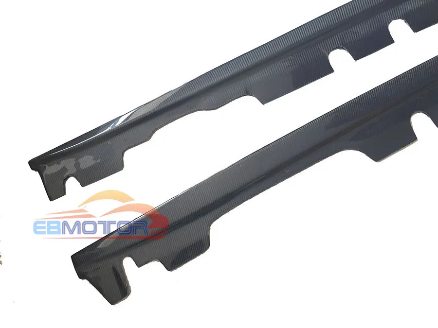 E Style Real carbon fiber Side Skirts 1pair FOR BMW E90 E92 E93 M3 2Dr 4Dr 2008-2014 B293