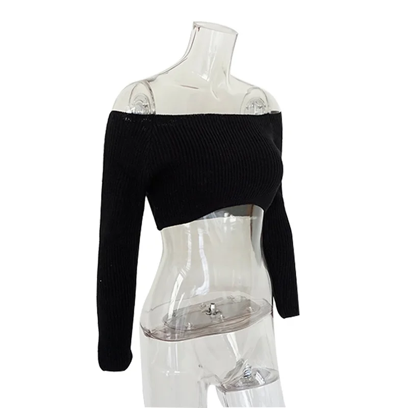 Women-Sexy-Off-Shoulder-High-Waist-Short-Crop-Sweaters-Long-sleeve-Pullovers-Classic-Loose-Knitting-Thick-Line-Short-Sweater-TP0022 (21)