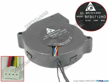 

Delta Electronics BFB0712HD SP01 Server Cooling Fan DC 12V 0.60A 70x70x20mm 4-wire