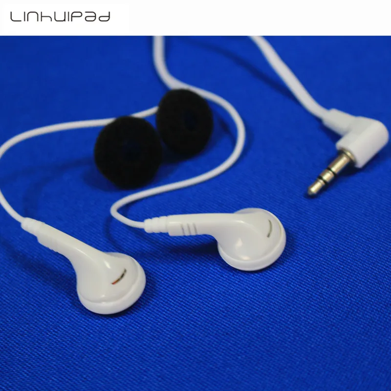 50pcs Classroom Earbuds Earphone Low Cost Disposable Earbud Bulk Quantity Earphone For School kids Hotel Gyms Hospital