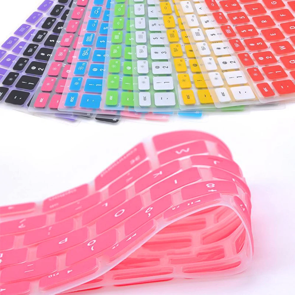 

Fashion Silicone Keyboard Cover for MacBook Pro Without Touch Bar 13" or 15" (A1989 A1990 & A1706 A1707) Release 2018 2017 2016