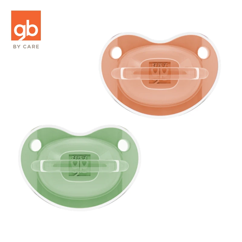 

Goodbaby 2pcs/lot Baby Wings Angel Professional Pacifier Vent Designed Honey Crystal Tailored Pacifier Safety Comfortable PPSU