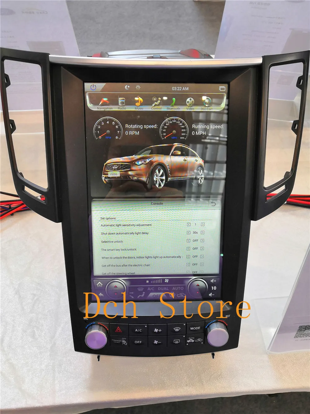 12,1 вертикальный tesla стиль Android 8,1 автомобильный DVD gps плеер навигация для Infiniti FX FX25 FX35 FX37 QX70 2G ram 64G rom PX6