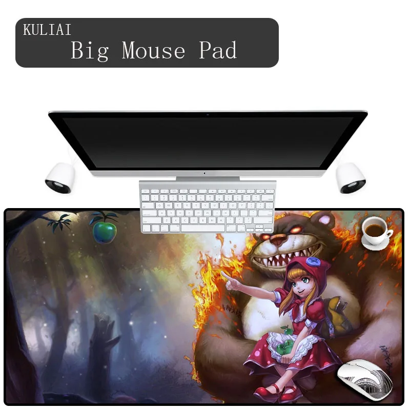 Коврик для мыши XGZ League of Legends большой игровой коврик с клавиатурой игровые