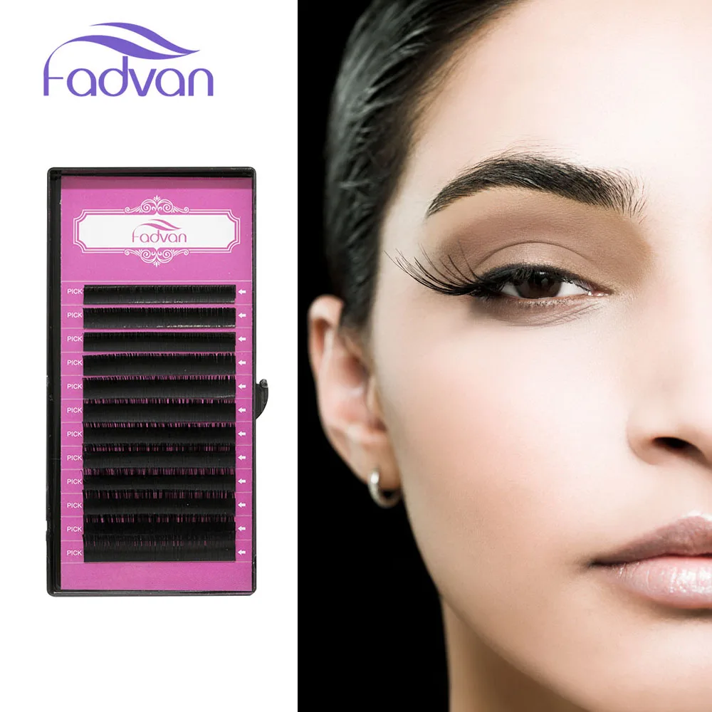 Buy Fadvan Premium Silk Eyelash Extensions Individual