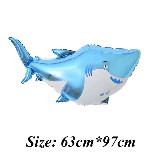 1pcs Large Fish Animal Balloons Birthday Party Shark lobster