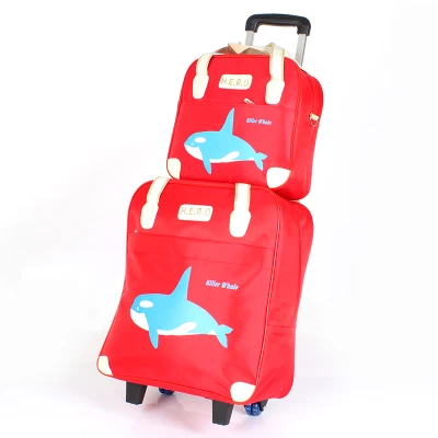 Набор для багажа, переносная Дорожная сумка на колесиках, сумка на колесиках, женская модная легкая вместительная сумка на колесиках - Цвет: Style-I