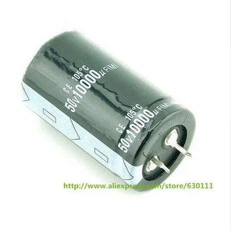 50V10000UF 30 мм * 40 10000 мкФ 50В электролитические конденсаторы 5 шт./лот|electrolytic capacitors|50v