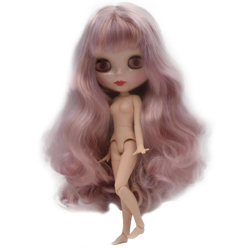 Заводская кукла Neo Blyth, матовое лицо, 1/6 BJD, шарнирная кукла Blyth, куклы для девочек, игрушки для новорожденных детей F - Цвет: Shiny Face NO.32