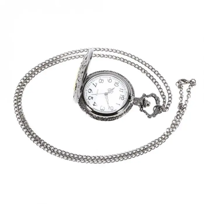 Высокое качество таймер полые DAD Дизайн карманные часы кулон Цепочки и ожерелья Для мужчин Счастливый День отца цепь часы для Для мужчин