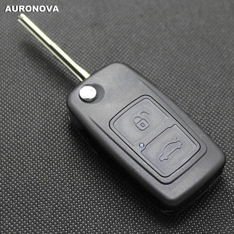 AURONOVA новый флип складной ключ Shell для Chery A3 A5 Fulwin 2 Cowin 1 2 3 Tiggo E5 Riich X1 удаленной машине ключ случае Тип 2 - изображение