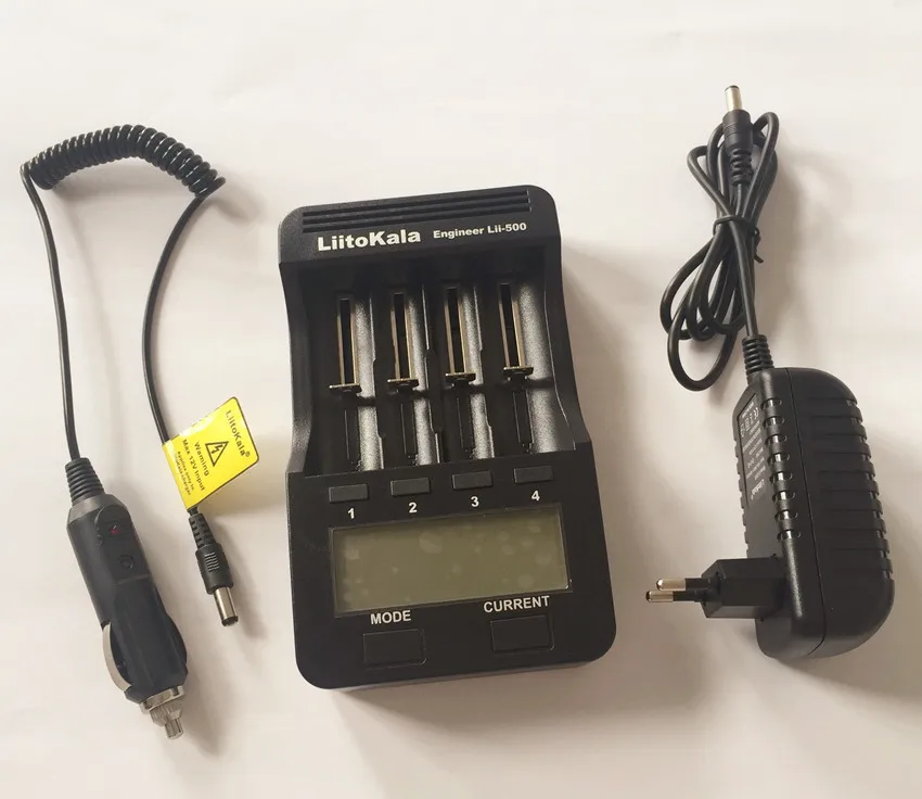 

Liitokala lii-400 LED 18650/26650/14500 Battery Charger,Detection of  battery capacity/internal resistance/voltage