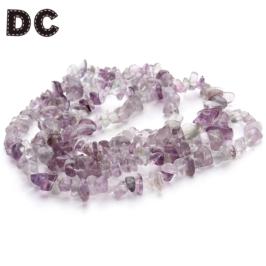 

1Strand Natural Gravel Jewelry Accessories Red Fluorite Loose Irregular Semi Precious Stone Beads DIY Neckalce Bracelet Findings