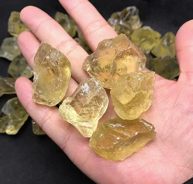 ABCBCA Natural Big Taille Raw Topaz Citrine brutes Pierres et Min/éraux Pierres brutes Pierres pr/écieuses /échantillons Br/ésil-1pc Size : 50 60g