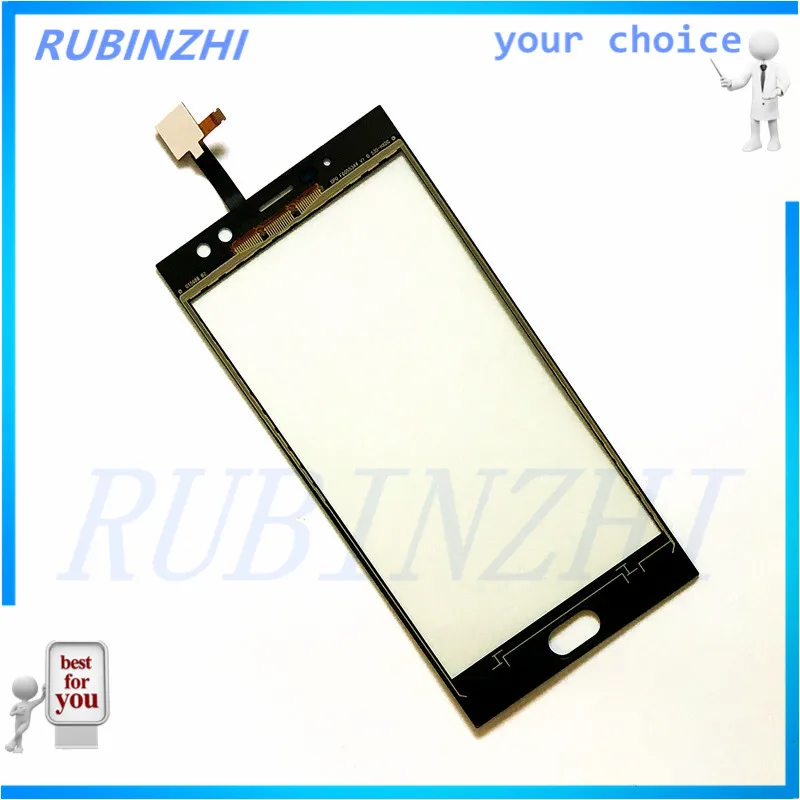 Rubinzhi телефон Сенсорный экран Панель для Oukitel K3 touch Экран планшета спереди Стекло Замена Сенсор+ лента