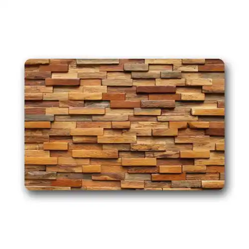 Memory Home Door Mat Decorative Gift Rustic Old Barn Wood Doormat