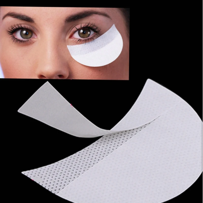 

20/50pcs Pro Cotton Eyeshadow Shields Under Eye Patches Disposable Eyelash Extensions Pads Protect Pad Eyes Lips Makeup Tool