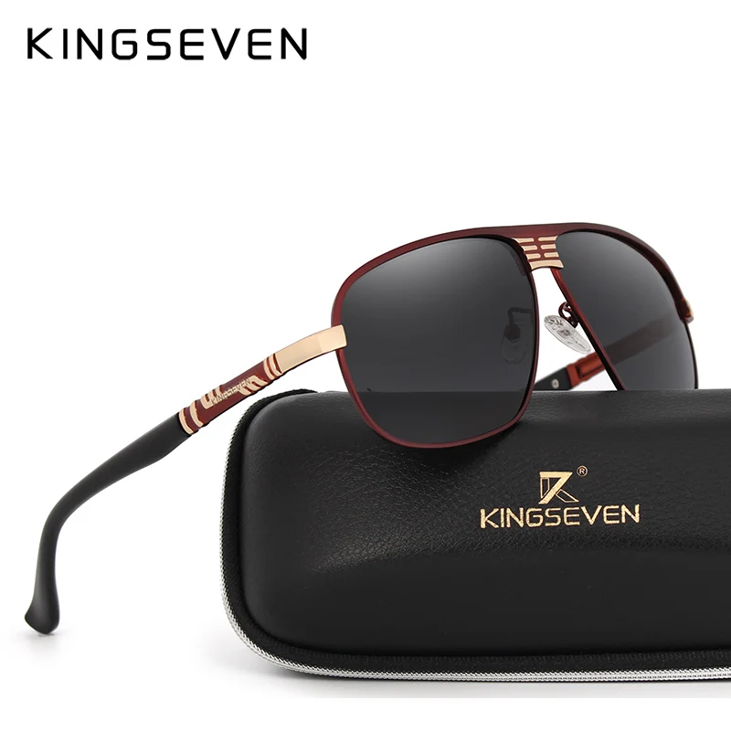 KINGSEVEN Новое поступление поляризационные солнцезащитные очки для мужчин