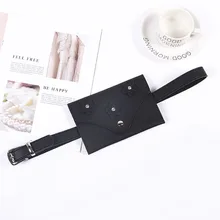 FGGS женский набор поясной сумки и пряжки 1 дюйм Ширина ремень из искусственной кожи