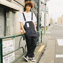 Новая мужская одежда стилист волос Модный дизайн ретро хлопковое белье повседневный комбинезон костюмы