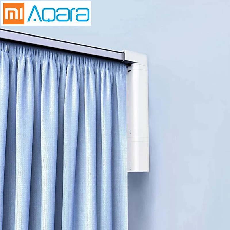 

Aqara xiaomi new smart curtain Motor B1 Electric machinery with battery Zigbee wifi wireless remote Control mijia mi home app